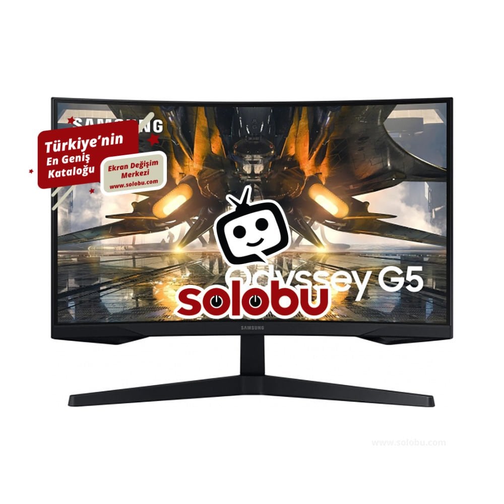Samsung Odyssey G5 27'' LS27AG550EPXUF (S27AG550) Monitör (S27AG550EP) Ekran Değişimi
