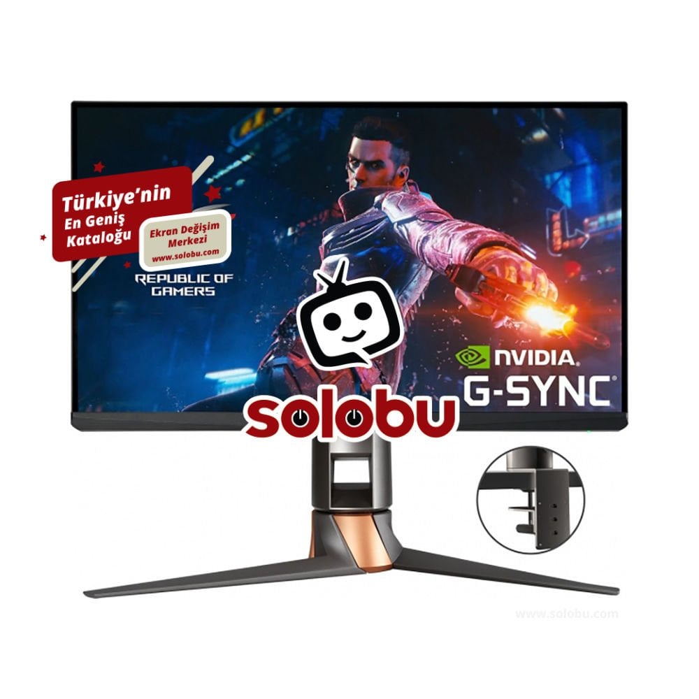 Asus ROG Swift PG259QNR Monitör Ekran Değişimi