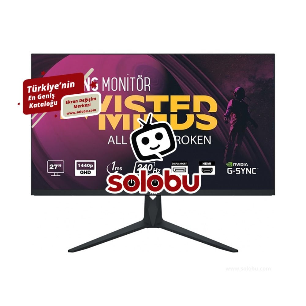 Twisted Minds TM27DQI Monitör Ekran Değişimi