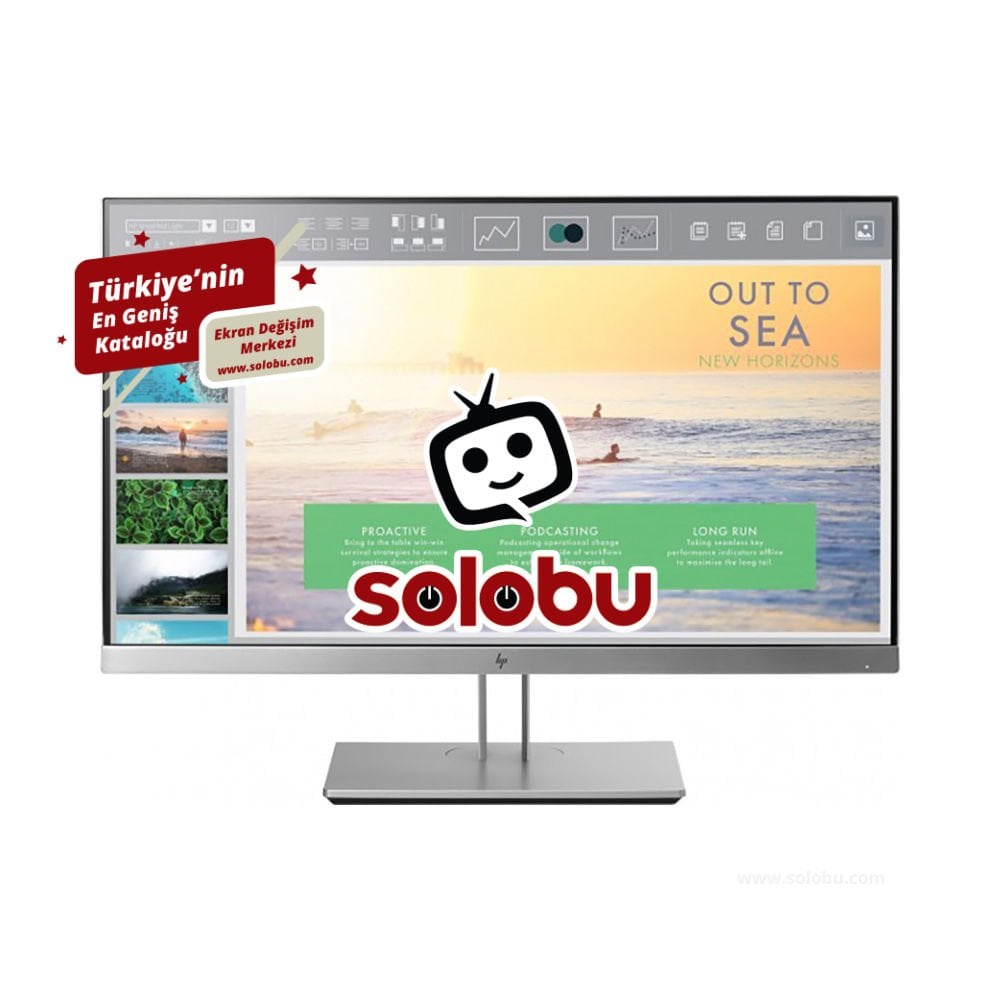 HP EliteDisplay E233 (1FH46AA) Monitör Ekran Değişimi