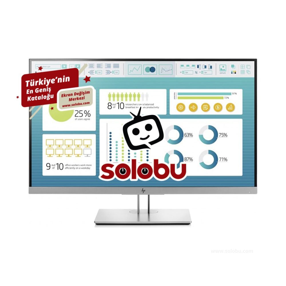 HP EliteDisplay E273 (1FH50AS) Monitör Ekran Değişimi