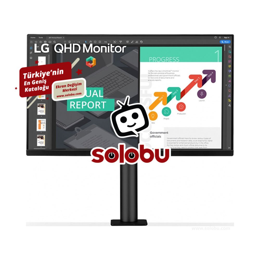 Lenovo G27-20 Monitör (66C2GAC1TK) Ekran Değişimi