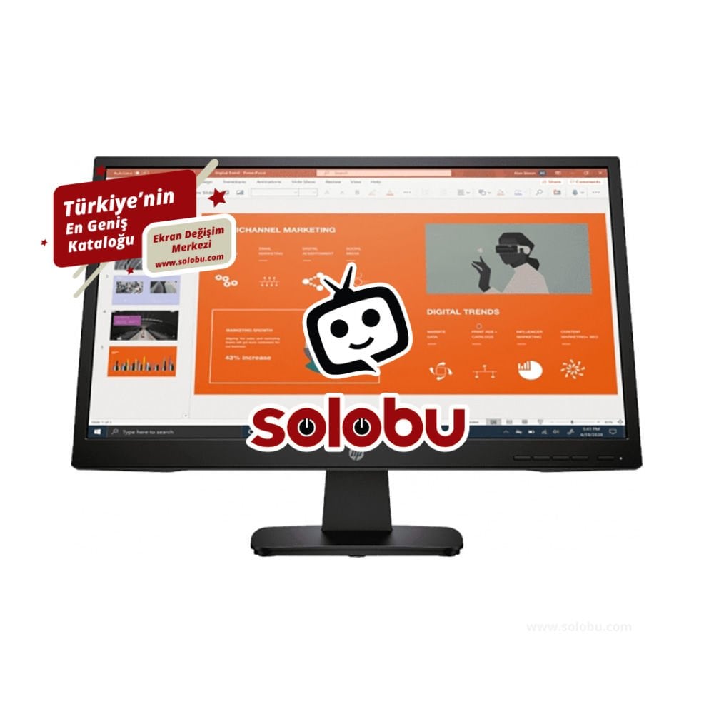 HP P22va G4 Monitör (453D2AA, 453D2AS) Ekran Değişimi