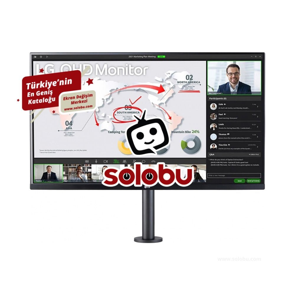 Lenovo ThinkVision E22-28 Monitör (62B9MAT4TK) Ekran Değişimi