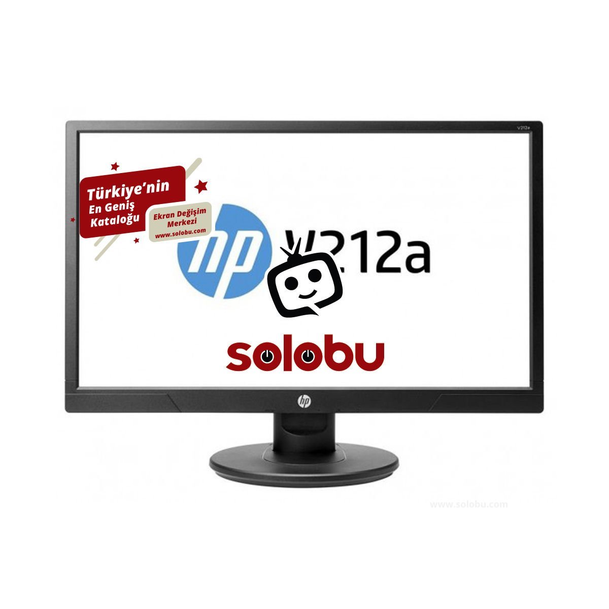 HP V212a (M6F38AA) Monitör Ekran Değişimi