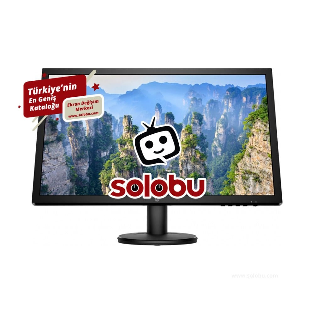 HP V24 (9SV73AA) Monitör Ekran Değişimi