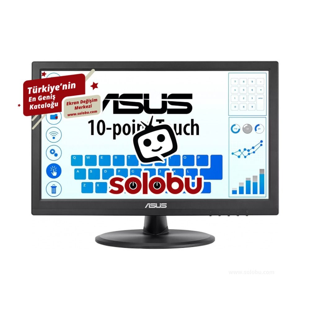 Asus VT168HR Monitör Ekran Değişimi