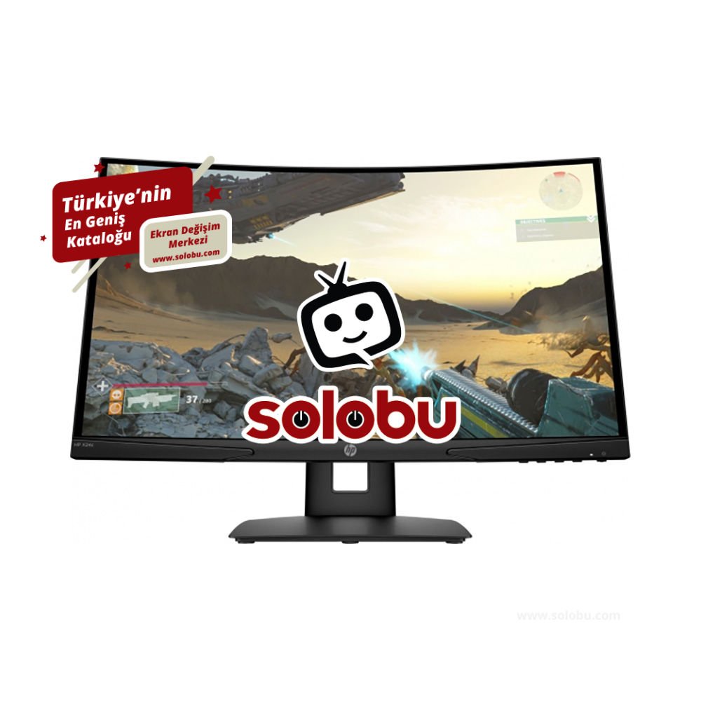 HP X24c (9FM22AA) Monitör Ekran Değişimi