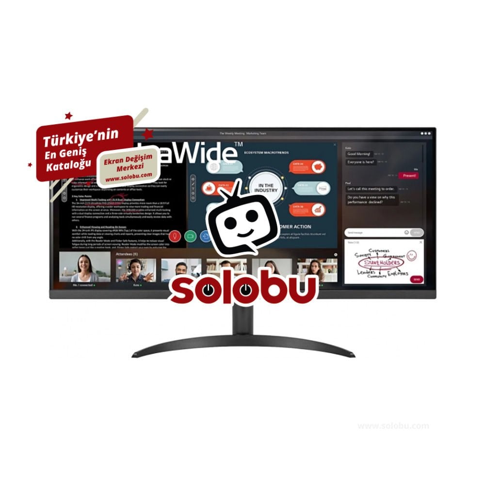 Lenovo ThinkVision T25d-10 Monitör (61DBMAT1TK) Ekran Değişimi