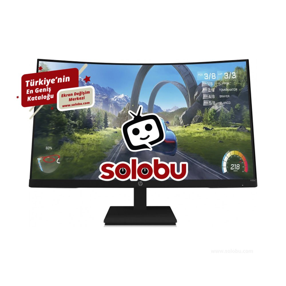 HP X32c (33K31E9) Monitör (33K30AA) Ekran Değişimi