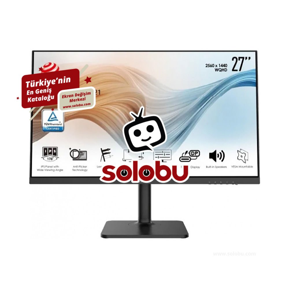 MSI Modern MD271QP Monitör Ekran Değişimi