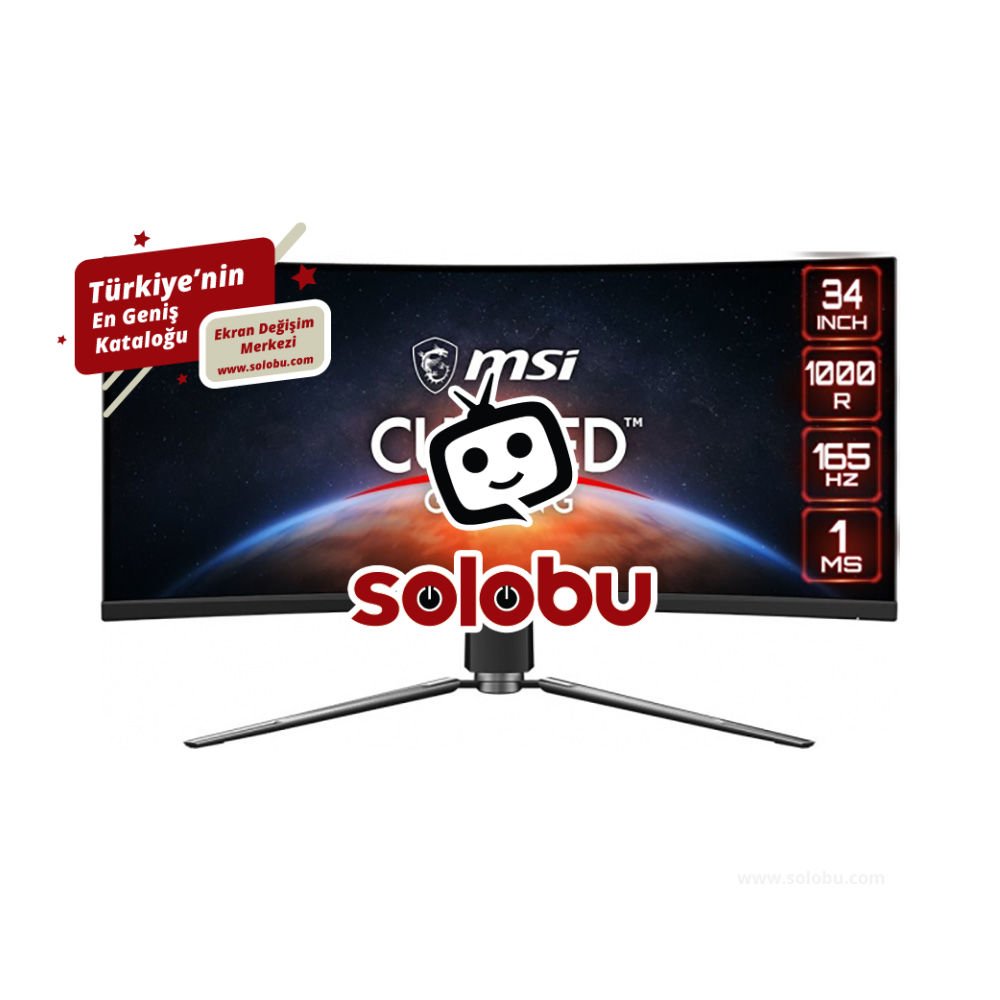 MSI MPG Artymis 343CQR Monitör Ekran Değişimi