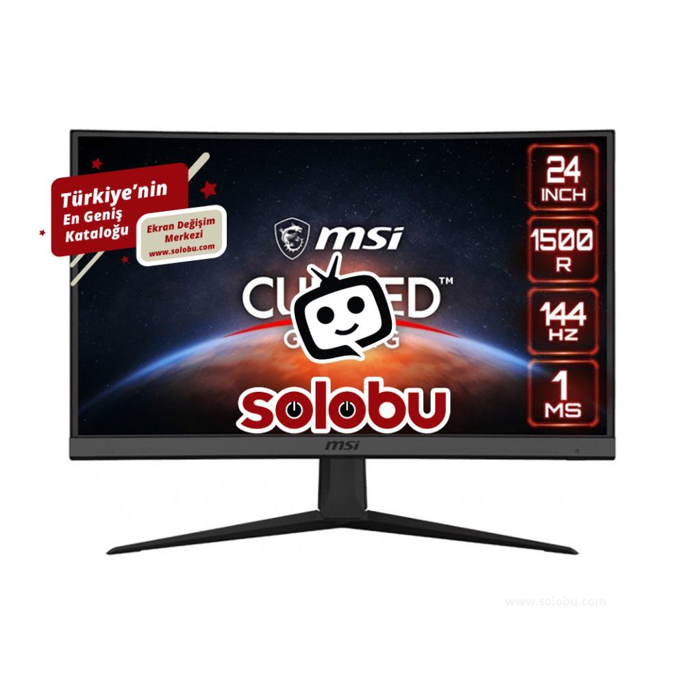 MSI Optix G24C6 Monitör Ekran Değişimi