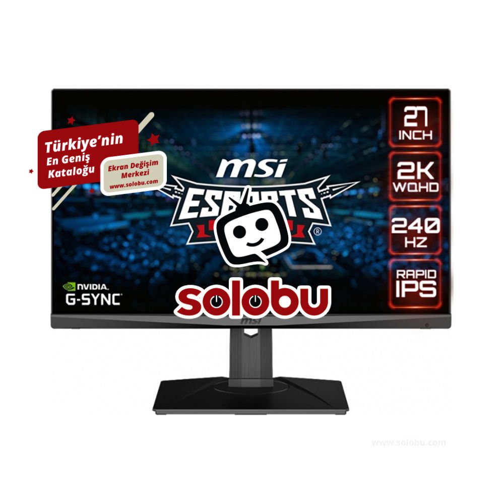 MSI Optix MAG274QRX Monitör Ekran Değişimi