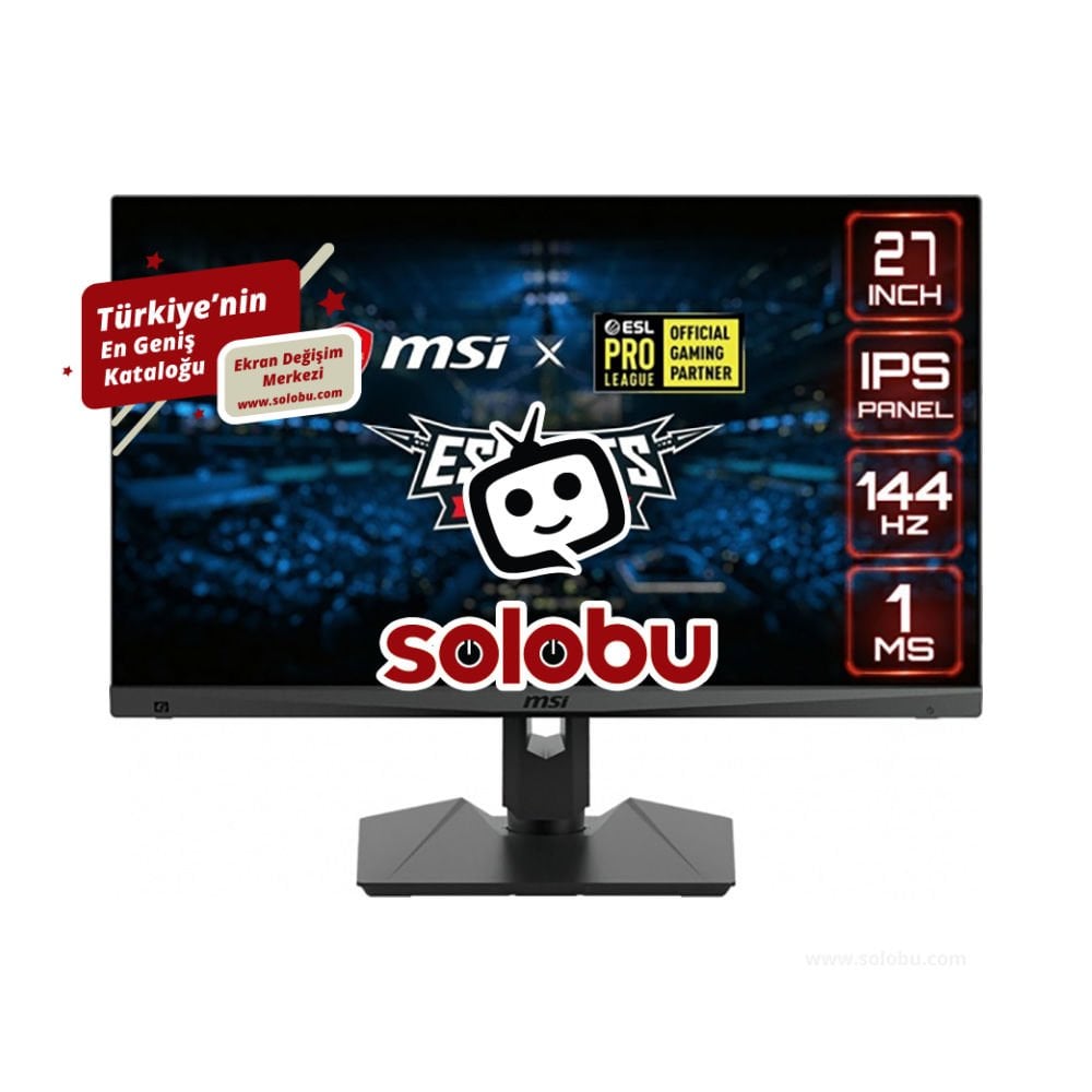 MSI Optix MAG275R Monitör Ekran Değişimi
