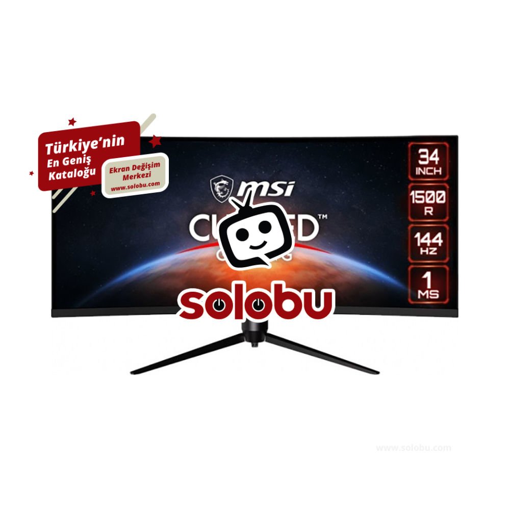 MSI Optix MAG342CQR Monitör Ekran Değişimi