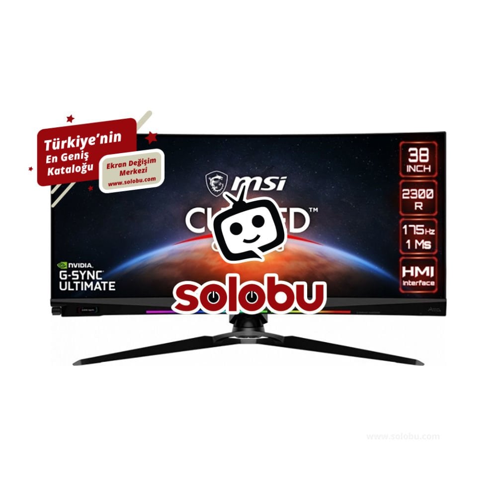 MSI Optix MEG381CQR Plus Monitör Ekran Değişimi