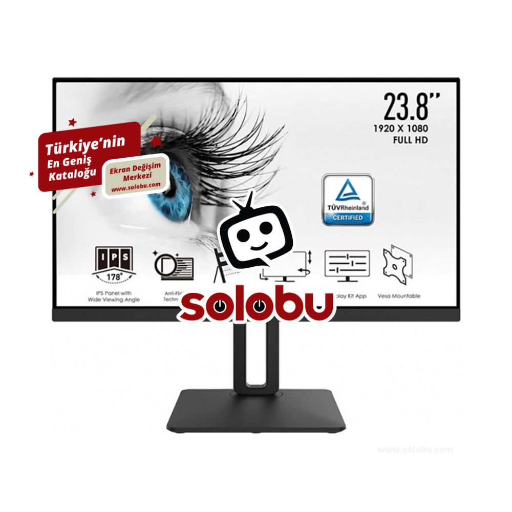 MSI Pro MP242P Monitör Ekran Değişimi
