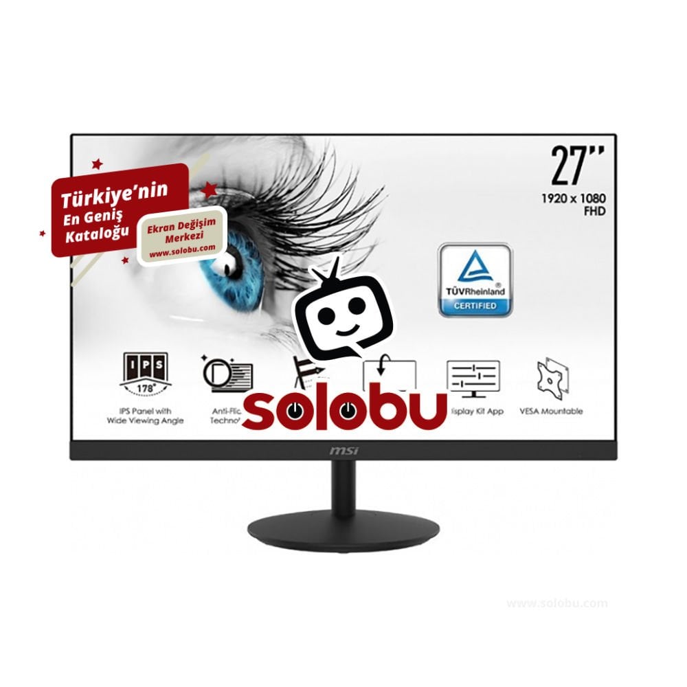 MSI Pro MP271 Monitör Ekran Değişimi