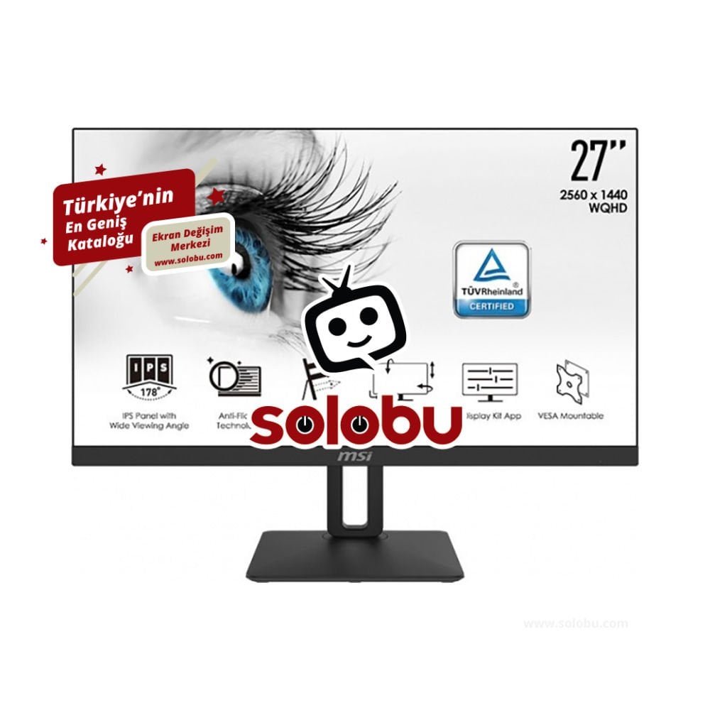 MSI Pro MP271QP Monitör Ekran Değişimi
