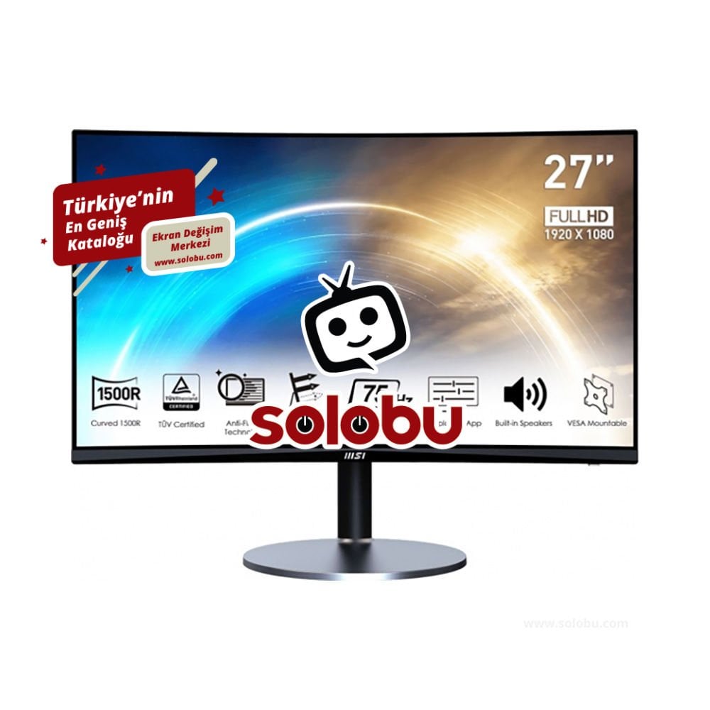 MSI Pro MP272C Monitör Ekran Değişimi