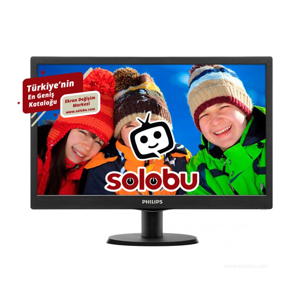 Philips 203V5LSB26/62 Monitör Ekran Değişimi