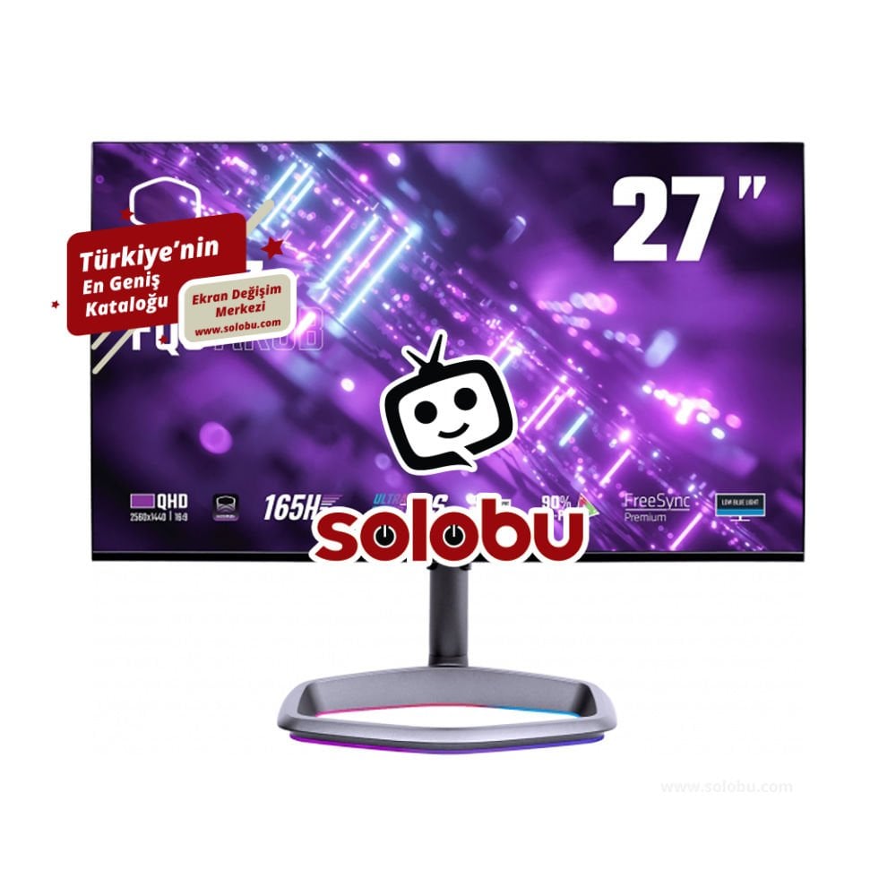 Cooler Master GM34-CWQA ARGB Monitör Ekran Değişimi
