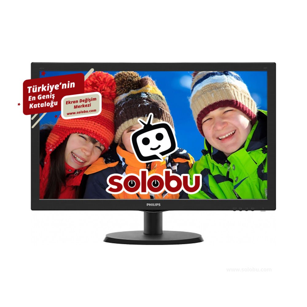 Philips 223V5LHSB2/01 Monitör Ekran Değişimi