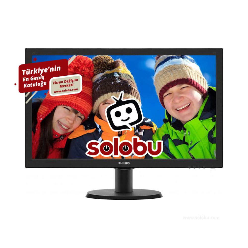 Philips 243V5LHSB5/00 Monitör Ekran Değişimi