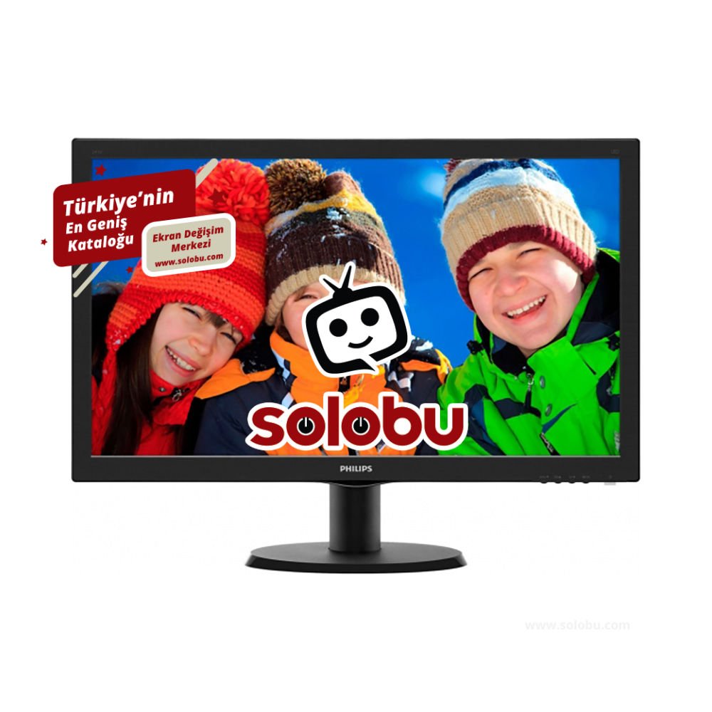 Philips 243V5LSB5/00 Monitör Ekran Değişimi