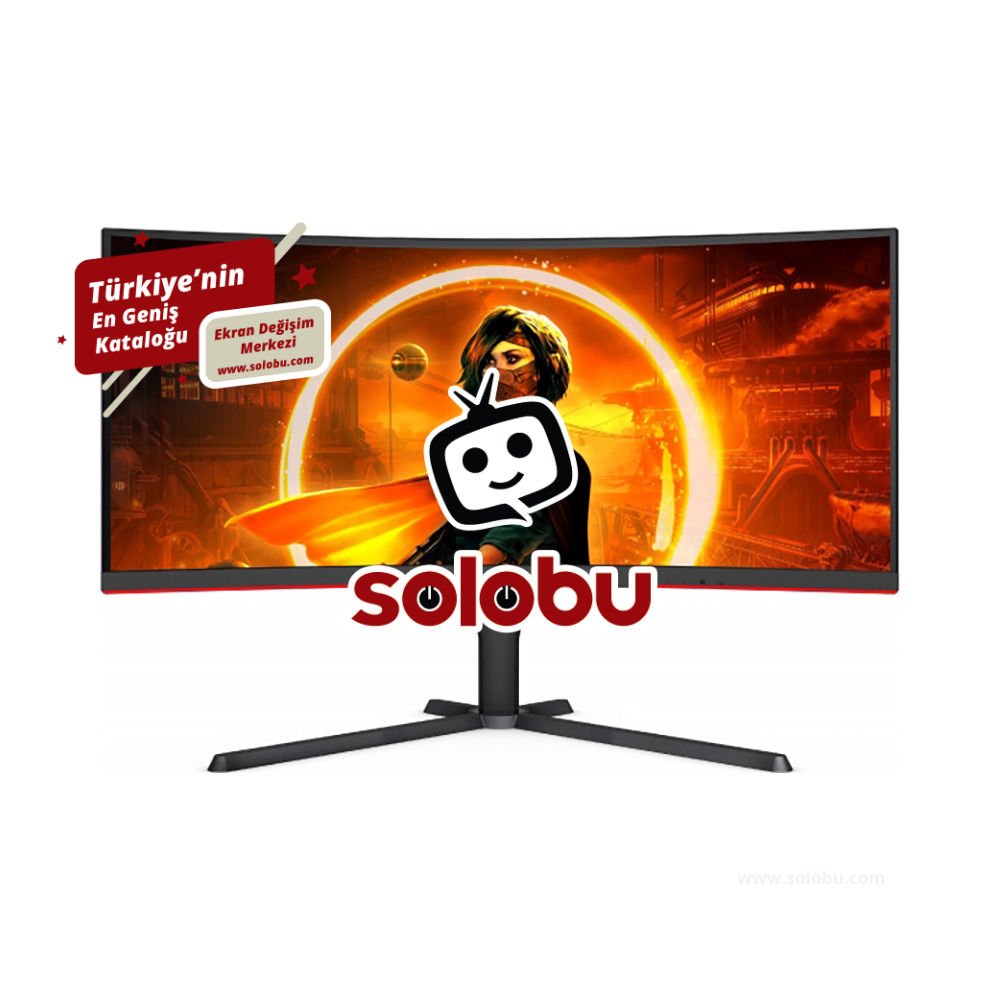 AOC CU34G3S/BK Monitör Ekran Değişimi