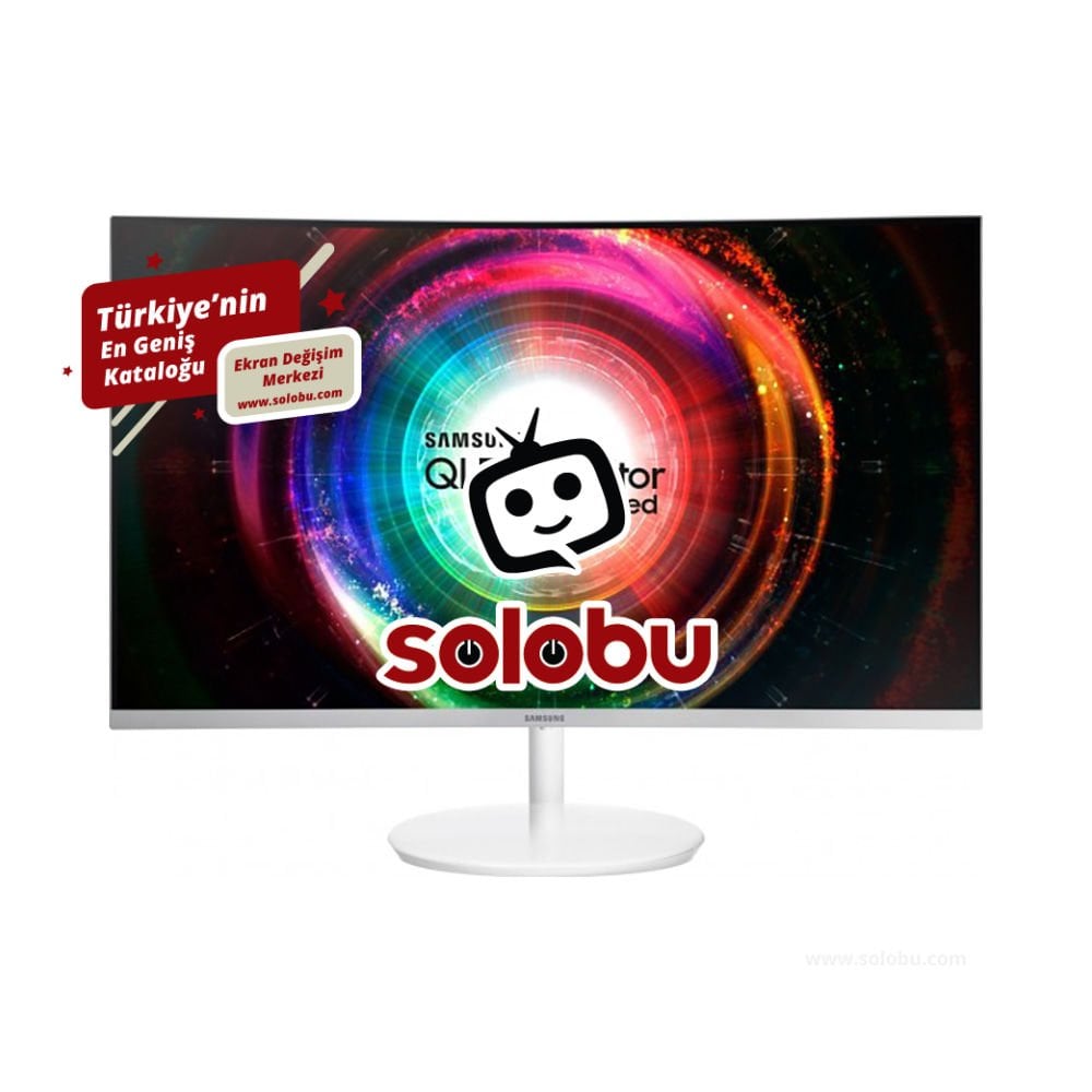 Samsung LC32H711QEMXUF (C32H711) Monitör (C32H711QEM) Ekran Değişimi
