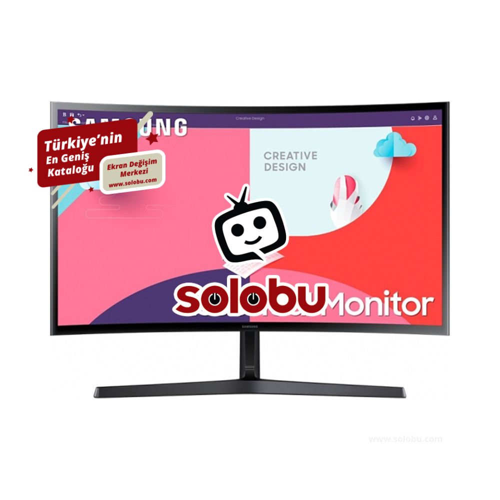 Samsung LS24C360EAUXUF (S24C360) Monitör (S24C360EAU) Ekran Değişimi