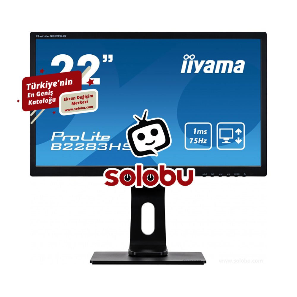 Iiyama ProLite B2283HS-B3 Monitör Ekran Değişimi