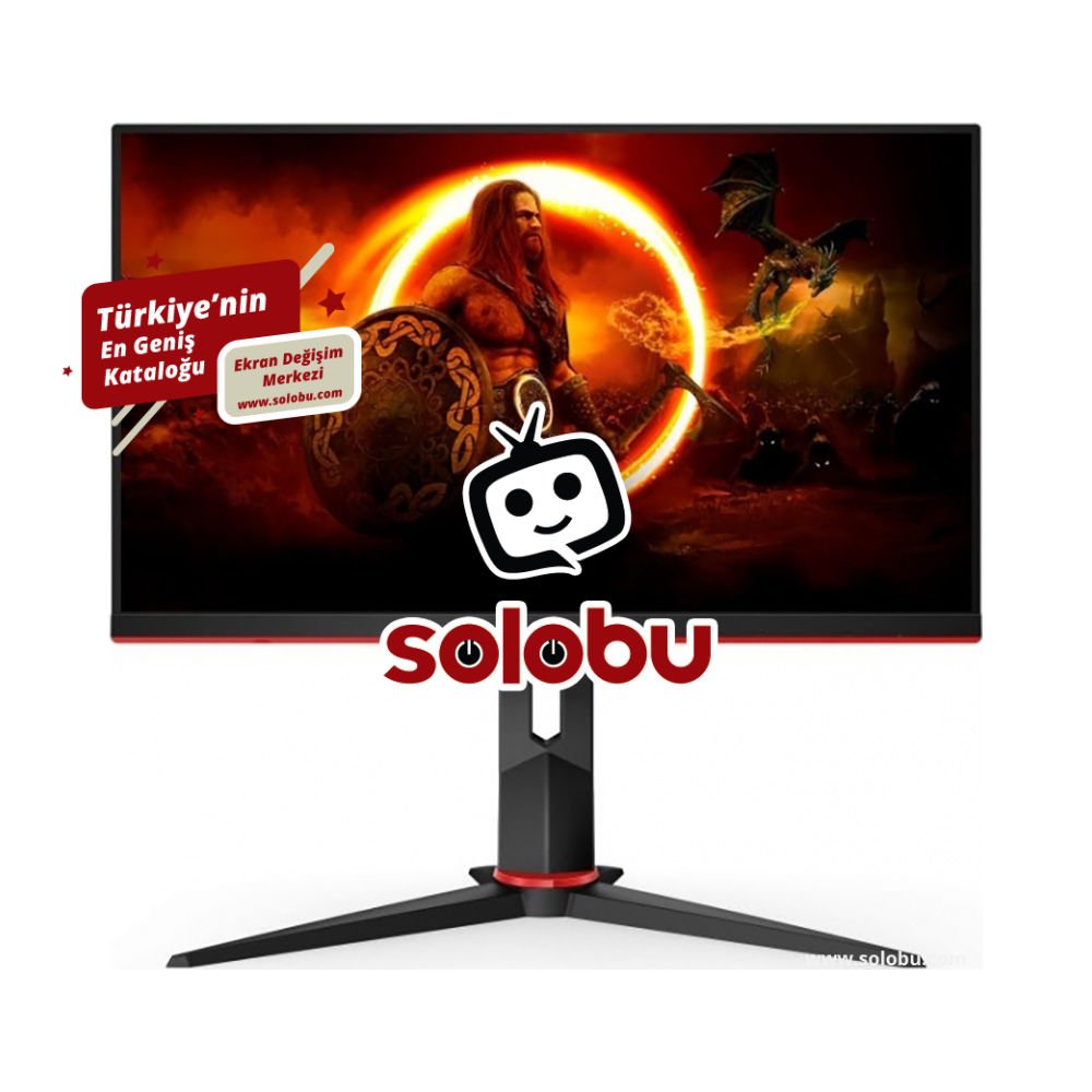 AOC Q24G2A/BK Monitör Ekran Değişimi