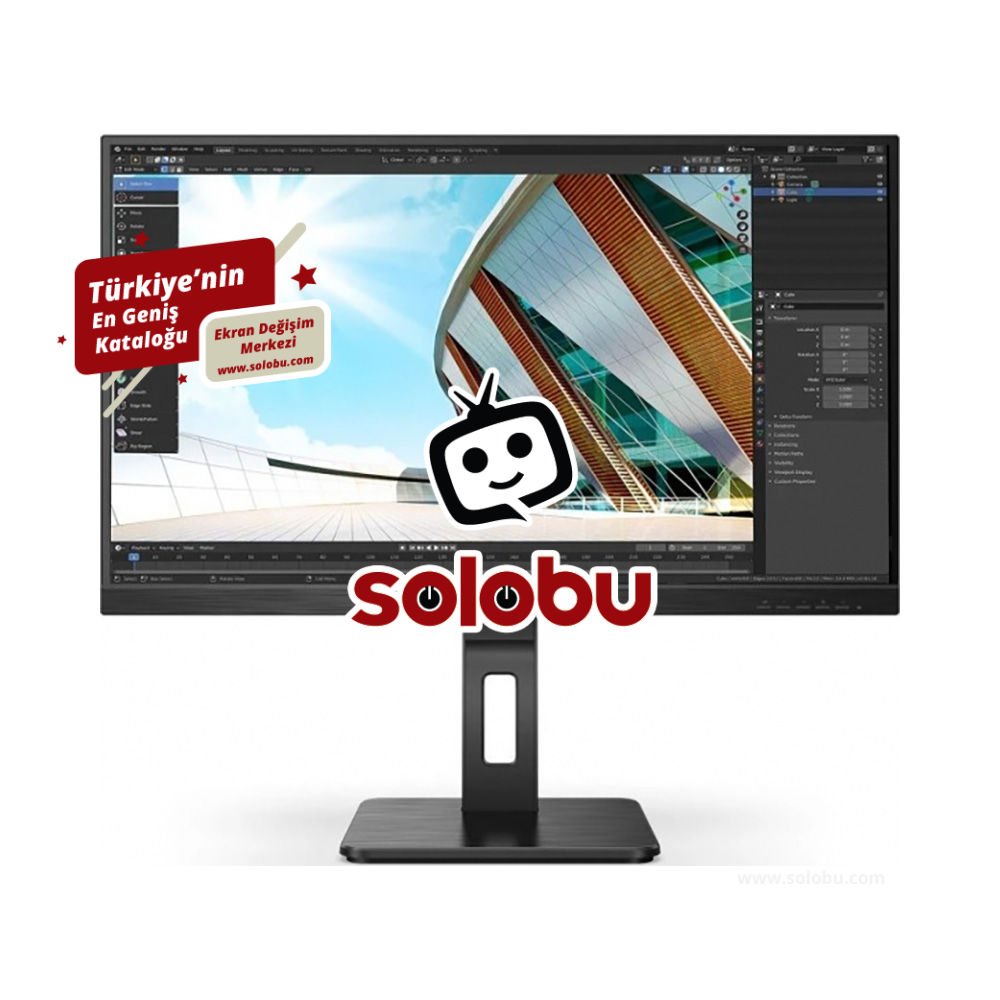 AOC Q27P2Q Monitör Ekran Değişimi