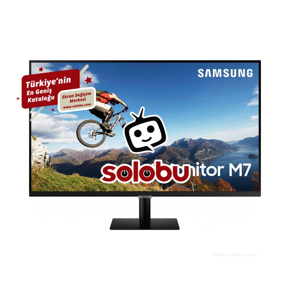 Samsung LS32AM700UMXUF (32M70A) Monitör (S32AM700UM) Ekran Değişimi