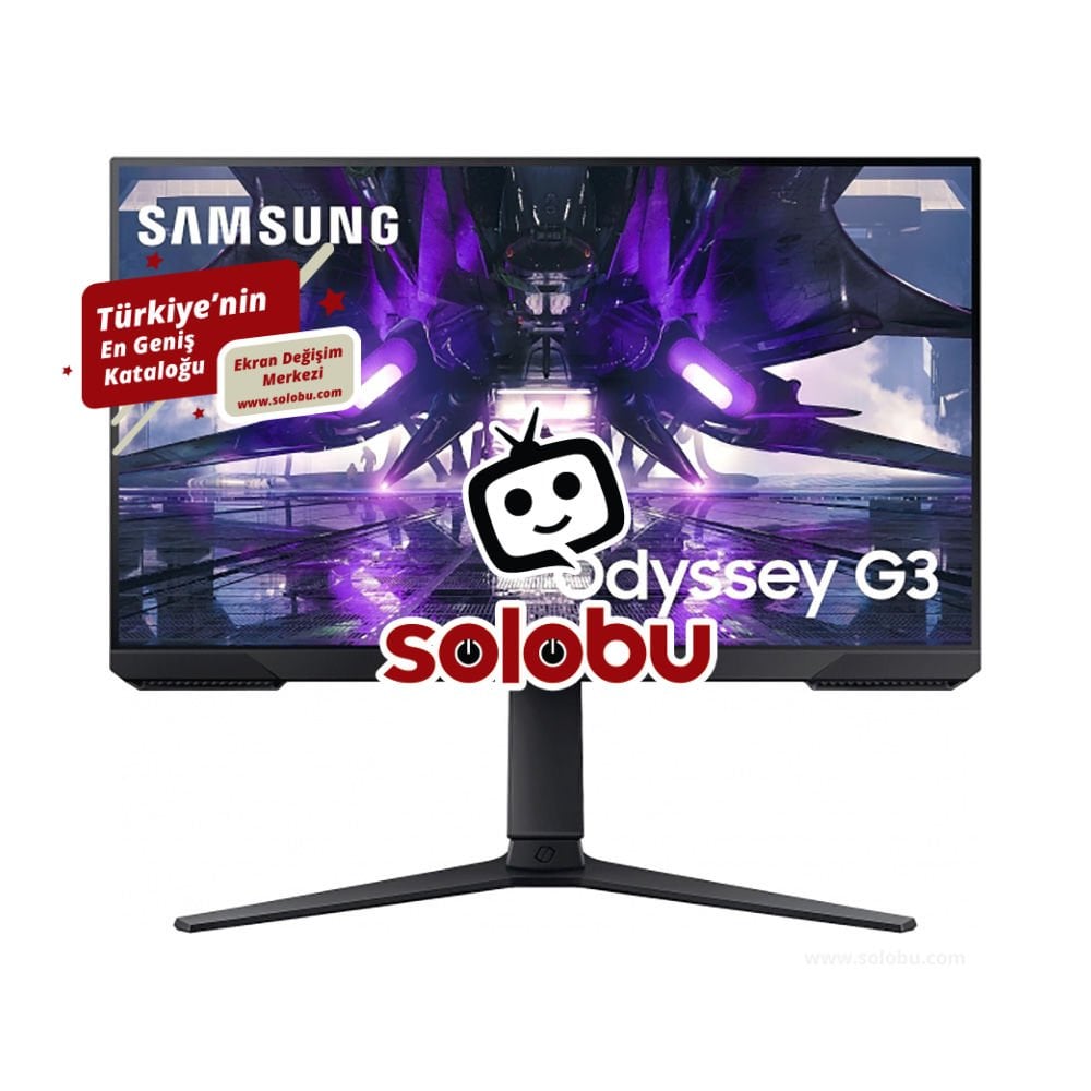 Samsung Odyssey G3 24'' LS24AG30ANUXUF (S24AG30) Monitör (S24AG30ANU) Ekran Değişimi