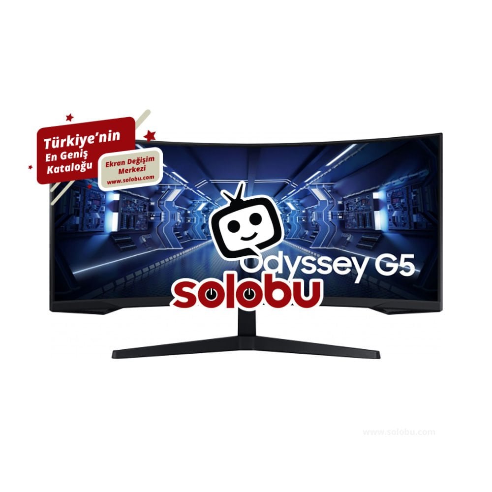Samsung Odyssey G5 34'' LC34G55TWWRXUF (C34G55T) Monitör (C34G55TWWR) Ekran Değişimi