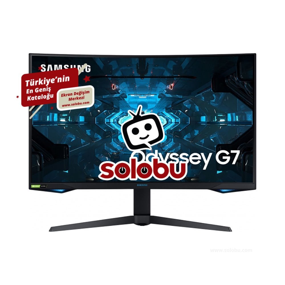 Samsung Odyssey G7 32'' LC32G75TQSRXUF Monitör (C32G75TQSR) Ekran Değişimi